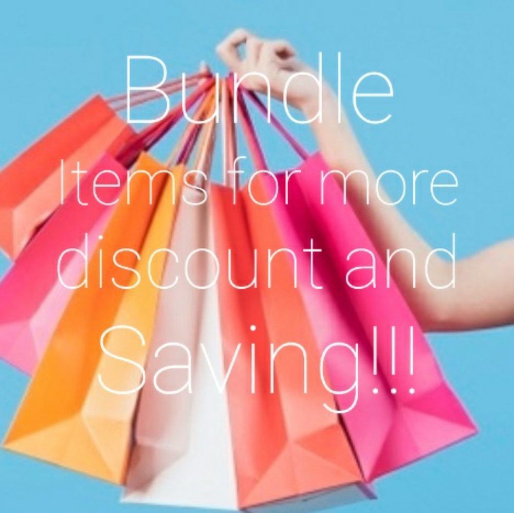 Bundle items for more discount!!❣️